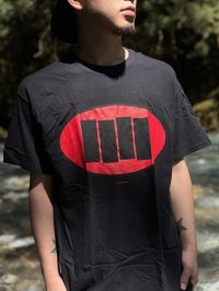 BLACK FLAG / Oval Bars Tシャツ ブラック SST Records Official 