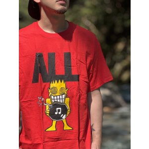 画像2: ALL / Allroy Sez Tシャツ レッド SST Records Official