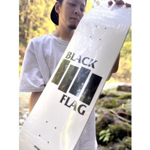 画像2: 送料無料 3枚のみ限定入荷 BLACK FLAG / Bars & Logo スケートボードデッキ  SST Records Official