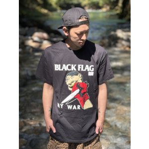 画像1: BLACK FLAG / My War Tシャツ ブラック SST Records Official 