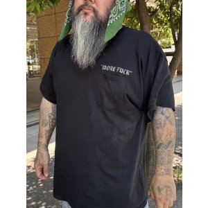 画像6: 送料無料 MORE FUCK / Opie Owl ポケットTシャツ ブラック