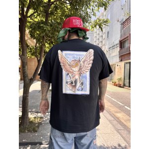 画像10: 送料無料 MORE FUCK / Opie Owl ポケットTシャツ ブラック