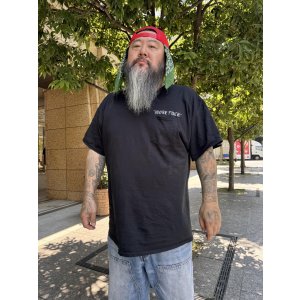 画像5: 送料無料 MORE FUCK / Opie Owl ポケットTシャツ ブラック