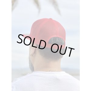 画像6: 送料無料 ラスト1枚で終了 MORE FUCK / More Fuk メッシュスナップバックキャップ レッド