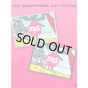 画像1: 送料無料 2枚限定入荷 minos / THE SUMAFORNIA ART POSTER  A2(594mmx420mm）