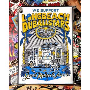 画像1: 今回入荷分残り9枚でSOLD OUT LONG BEACH DUB ALLSTARS / Taco Truck アートプリントポスター B2(728mmｘ515mm)