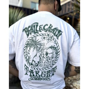 画像3: TARGET DESIGN WORKS x BALL&CHAIN / コラボTシャツ ホワイト