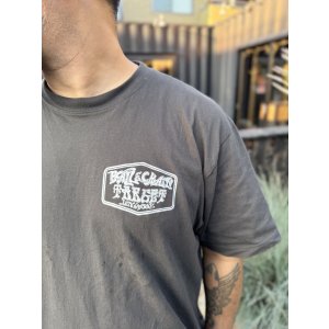 画像6: TARGET DESIGN WORKS x BALL&CHAIN / コラボTシャツ インクブラック