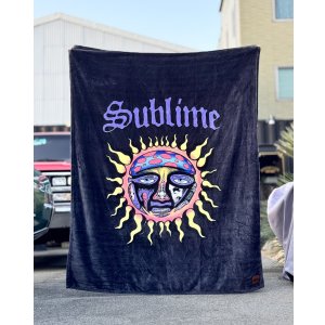 画像9: 人気の為再入荷 送料無料 SUBLIME x SLOWTIDE / 40oz Sun フリース 毛布 ブランケット