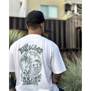 画像8: TARGET DESIGN WORKS x BALL&CHAIN / コラボTシャツ ホワイト