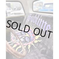 送料無料 残りラスト1枚で終了 SUBLIME x SLOWTIDE / 40oz Sun フリース 毛布 ブランケット