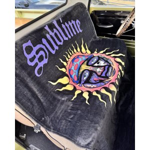 画像2: 送料無料 残り10枚で終了 SUBLIME x SLOWTIDE / 40oz Sun フリース 毛布 ブランケット