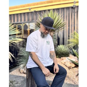 画像9: TARGET DESIGN WORKS x BALL&CHAIN / コラボTシャツ ホワイト