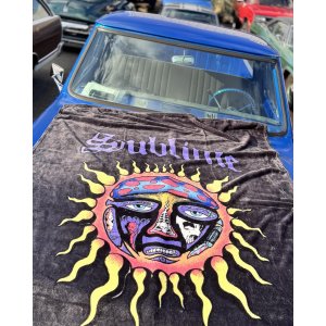 画像3: 人気の為再入荷 送料無料 SUBLIME x SLOWTIDE / 40oz Sun フリース 毛布 ブランケット