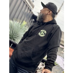 画像8: 送料無料 PICKLE STIX SURFBOARDS (SMELLY by NOFX) / PICKLE FINK プルオーバーパーカー BLACK