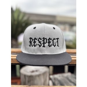 画像3: FUCKIN' MELLOW / RESPECT Artwork by WACKY  スナップバックキャップ グレー/ブラック