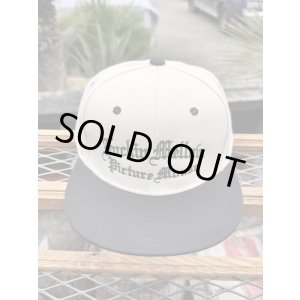 画像2: FUCKIN' MELLOW CLOTHING x PICTURE MOUSE / スナップバックキャップ カーキ/ブラック