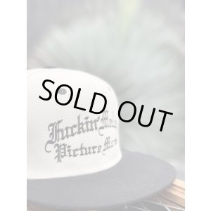 画像4: FUCKIN' MELLOW CLOTHING x PICTURE MOUSE / スナップバックキャップ カーキ/ブラック