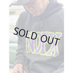 画像5: 送料無料 NOFX / Logo Green/Purple プルオーバーパーカー