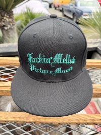 FUCKIN' MELLOW CLOTHING x PICTURE MOUSE / スナップバックキャップ ブラック/グリーン