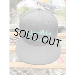 画像1: ラスト1枚で終了 FUCKIN' MELLOW CLOTHING x PICTURE MOUSE / スナップバックキャップ ブラック/グリーン