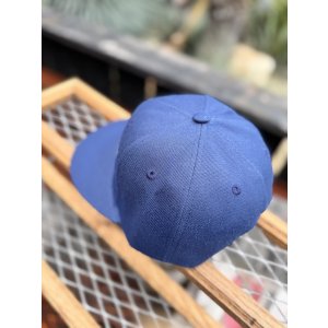 画像7: FUCKIN' MELLOW CLOTHING / Long Beach Posse スナップバックキャップ ネイビー/グレー