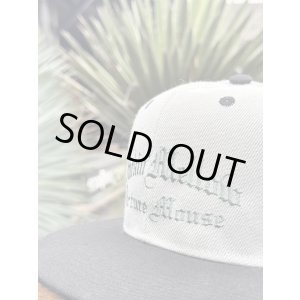 画像4: FUCKIN' MELLOW CLOTHING x PICTURE MOUSE / スナップバックキャップ グレー/グリーン