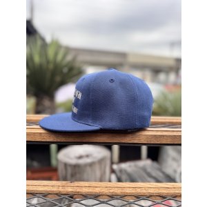 画像6: FUCKIN' MELLOW CLOTHING / Long Beach Posse スナップバックキャップ ネイビー/グレー