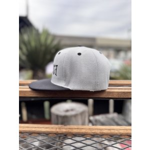 画像7: FUCKIN' MELLOW / RESPECT Artwork by WACKY  スナップバックキャップ グレー/ブラック