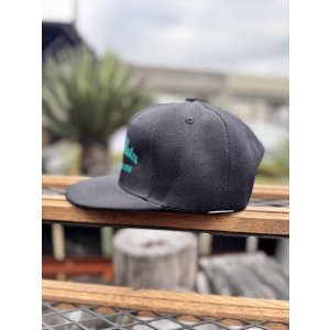 画像6: FUCKIN' MELLOW CLOTHING x PICTURE MOUSE / スナップバックキャップ ブラック/グリーン