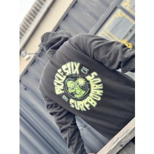 画像5: 送料無料 PICKLE STIX SURFBOARDS (SMELLY by NOFX) / PICKLE FINK プルオーバーパーカー BLACK