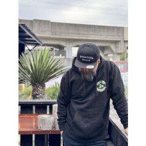 画像10: 送料無料 PICKLE STIX SURFBOARDS (SMELLY by NOFX) / PICKLE FINK プルオーバーパーカー BLACK