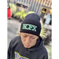 送料無料 ラスト2枚でSOLDOUT NOFX / Lime ロゴ ニットキャップ