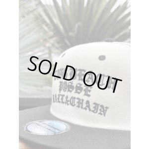 画像4: ラスト1枚で終了 FUCKIN' MELLOW CLOTHING / Long Beach Posse スナップバックキャップ カーキ/ブラック