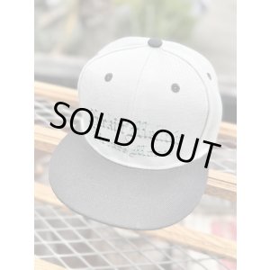 画像1: FUCKIN' MELLOW CLOTHING x PICTURE MOUSE / スナップバックキャップ グレー/グリーン