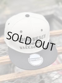 ラスト1枚で終了 FUCKIN' MELLOW CLOTHING / Long Beach Posse スナップバックキャップ カーキ/ブラック