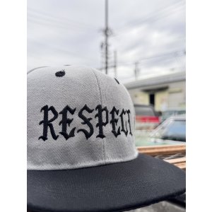 画像4: FUCKIN' MELLOW / RESPECT Artwork by WACKY  スナップバックキャップ グレー/ブラック