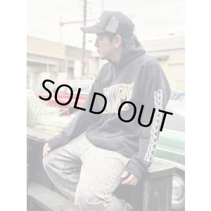 画像1: 送料無料 NOFX / Logo Green/Purple プルオーバーパーカー