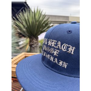 画像4: FUCKIN' MELLOW CLOTHING / Long Beach Posse スナップバックキャップ ネイビー/グレー