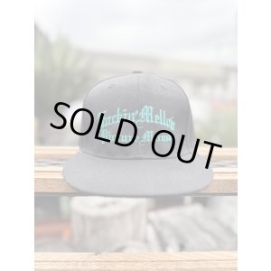 画像3: ラスト1枚で終了 FUCKIN' MELLOW CLOTHING x PICTURE MOUSE / スナップバックキャップ ブラック/グリーン