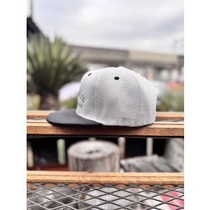 画像6: FUCKIN' MELLOW CLOTHING x PICTURE MOUSE / スナップバックキャップ グレー/グリーン
