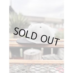 画像6: FUCKIN' MELLOW CLOTHING x PICTURE MOUSE / スナップバックキャップ グレー/グリーン