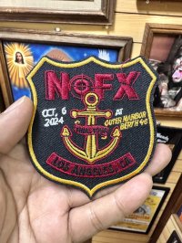 限定5枚のみの入荷 NOFX / Oct. 6th 刺繍パッチ