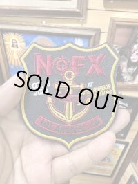 限定5枚のみの入荷 NOFX / Oct. 6th 刺繍パッチ