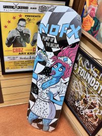 送料無料 ラスト1枚でSOLDOUT NOFX / Pump Up The Valuum 25th Anniv スケートボードデッキ