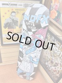 送料無料 ラスト1枚でSOLDOUT NOFX / Pump Up The Valuum 25th Anniv スケートボードデッキ