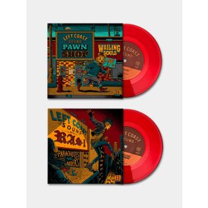 画像6: 激レア 数量限定 カラー盤 7インチ レコード LEFT COAST SOUND / 7" RED VINYL (RAS-1/Wailing Souls/Milton J)