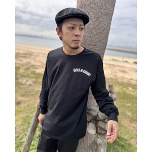 画像6: 送料無料 FUCKIN' MELLOW CLOTHING / Hula Girl Artwork by LOWHIDE 長袖ポケットＴシャツ BLACK