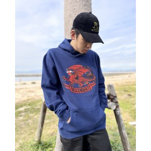 画像6: 送料無料 DESCENDENTS / Milo Dragon プルオーバーパーカー NAVY