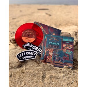 画像1: 激レア 数量限定 カラー盤 7インチ レコード LEFT COAST SOUND / 7" RED VINYL (RAS-1/Wailing Souls/Milton J)
